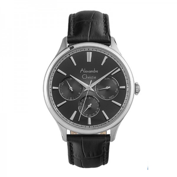 Alexandre Christie AC 6569 Silver Black MFLSSBA